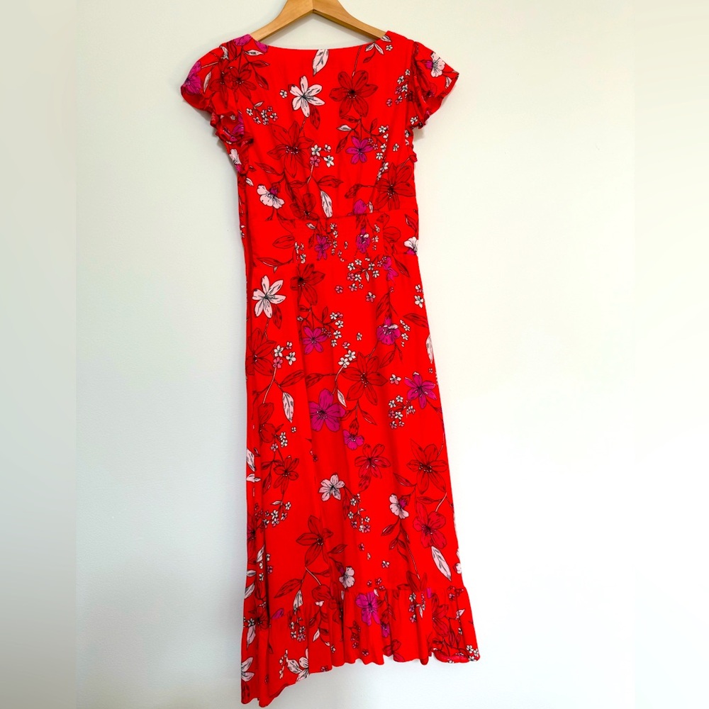 Banana Republic floral dress size 2